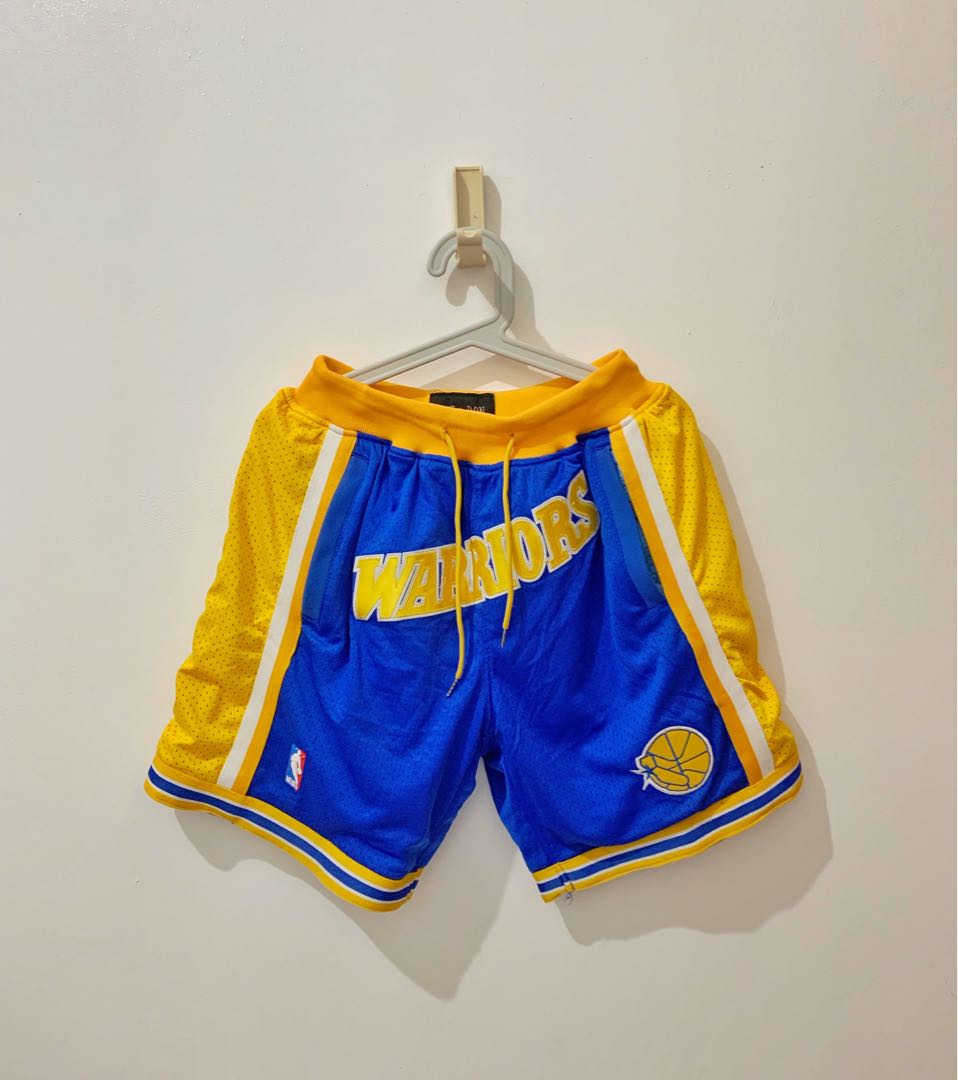 Just don golden cheap state warriors shorts