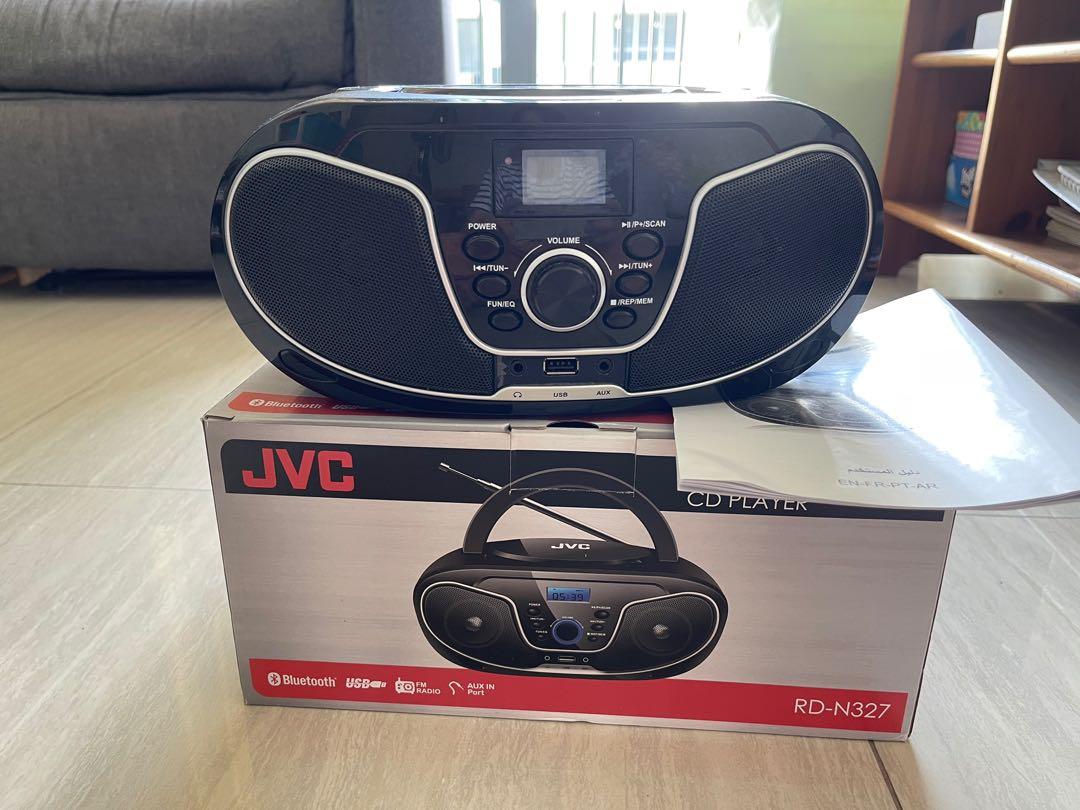 JVCRDN327 Bluetooth portable and FM radio/MP3 player, Audio, Portable