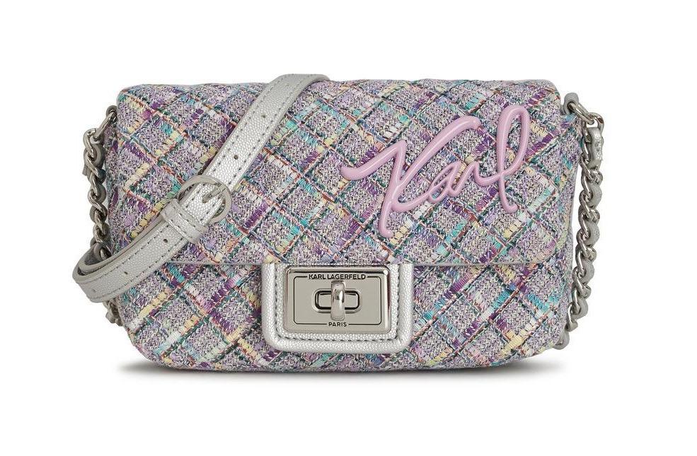 Karl lagerfeld paris hotsell agyness lamb shoulder bag