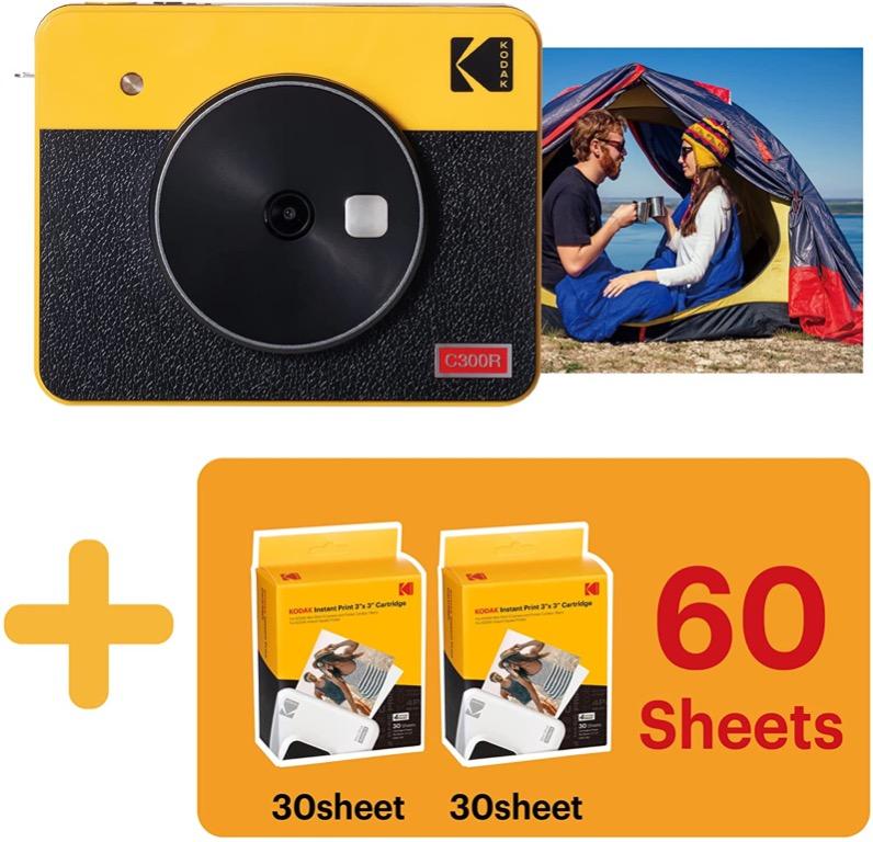 Kodak Mini Shot 3 Retro  Best Instant 3x3” Bluetooth Camera Printer + 60  Sheets – Kodak Photo Printer