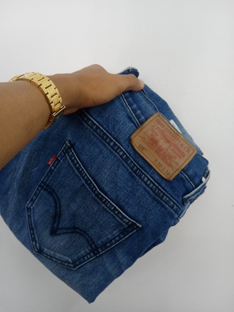 levis 520 taper
