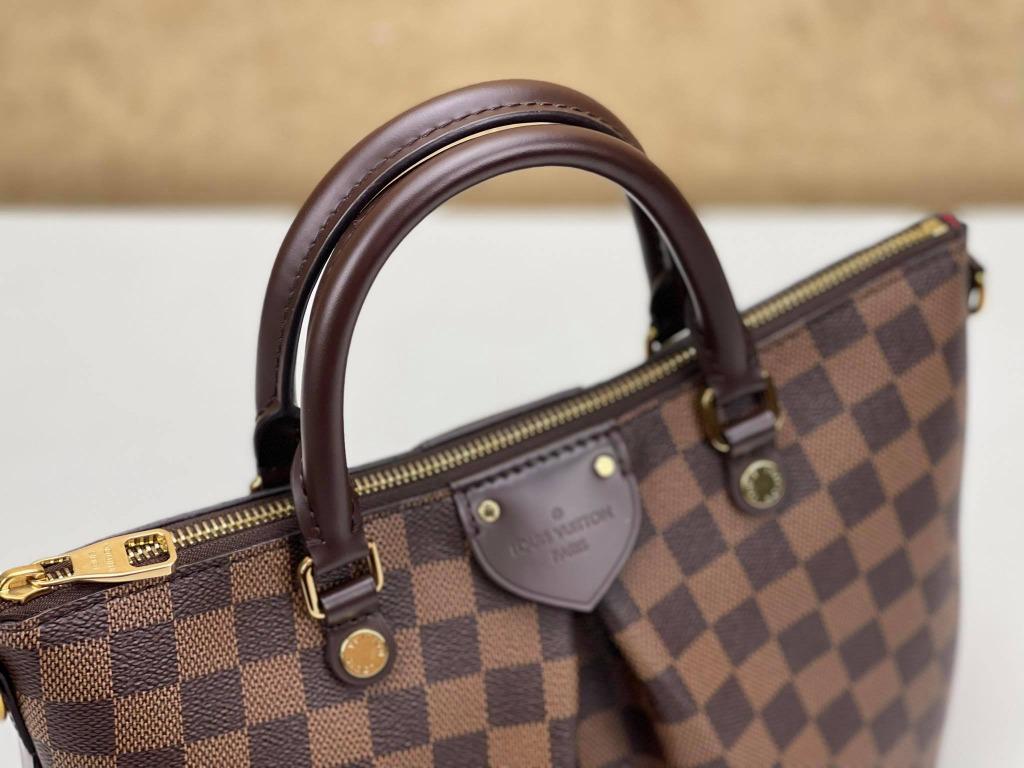 Replica Louis Vuitton N41545 Siena PM Tote Bag Damier Ebene Canvas For Sale