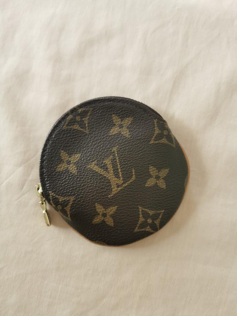 Pre-owned Louis Vuitton Round Coin Pouch Monogram Coated Canvas, Luxury,  Bags & Wallets on Carousell