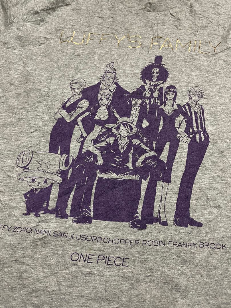 Luffy S Family One Piece T Shirt Men S Fashion Clothes Tops On Carousell