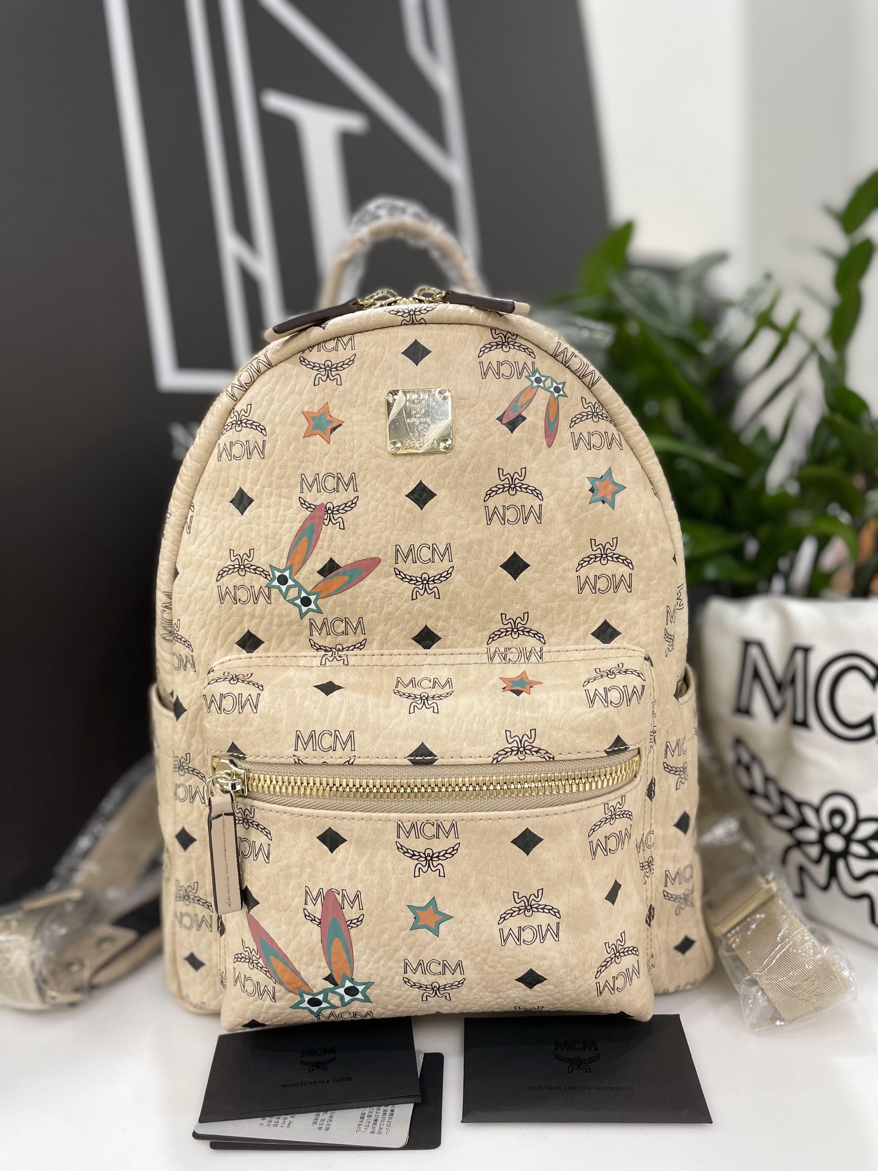 MCM Eyes On The Horizon Backpack Bag - Preowned MCM Bags