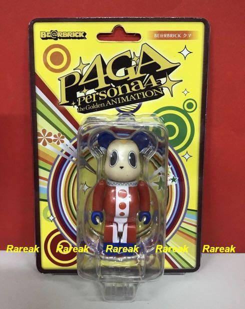 Medicom Bearbrick 2015 P4GA Persona4 the golden animation 100% be@rbrick  女神異聞錄 Teddie