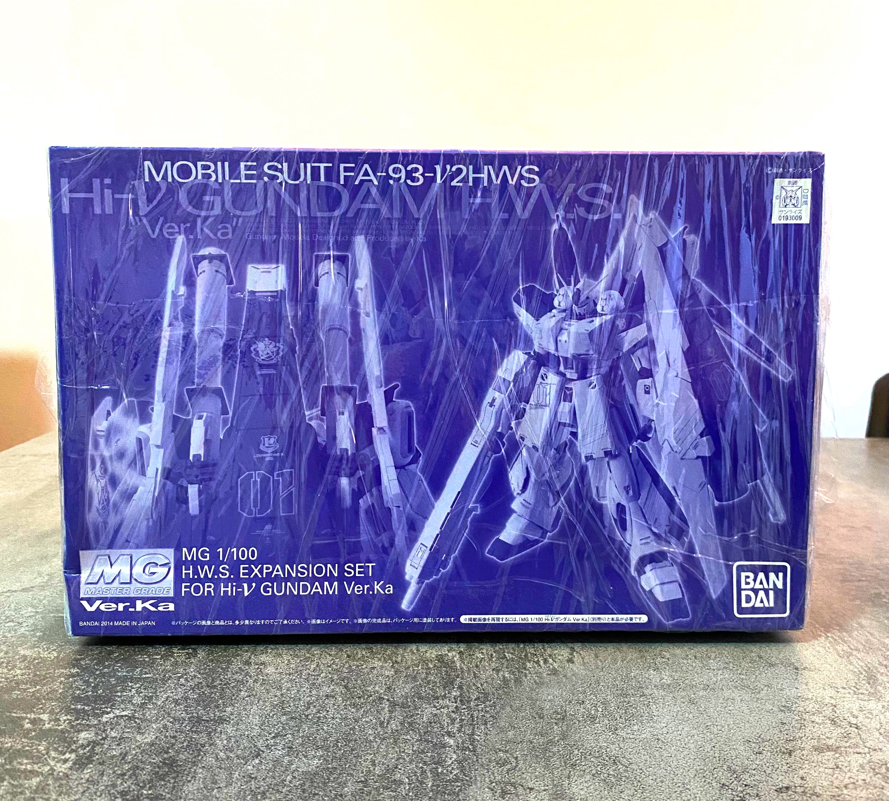 MG 1/100 Expansion For Hi V Gundam VerKa HWS, Hobbies & Toys, Toys ...