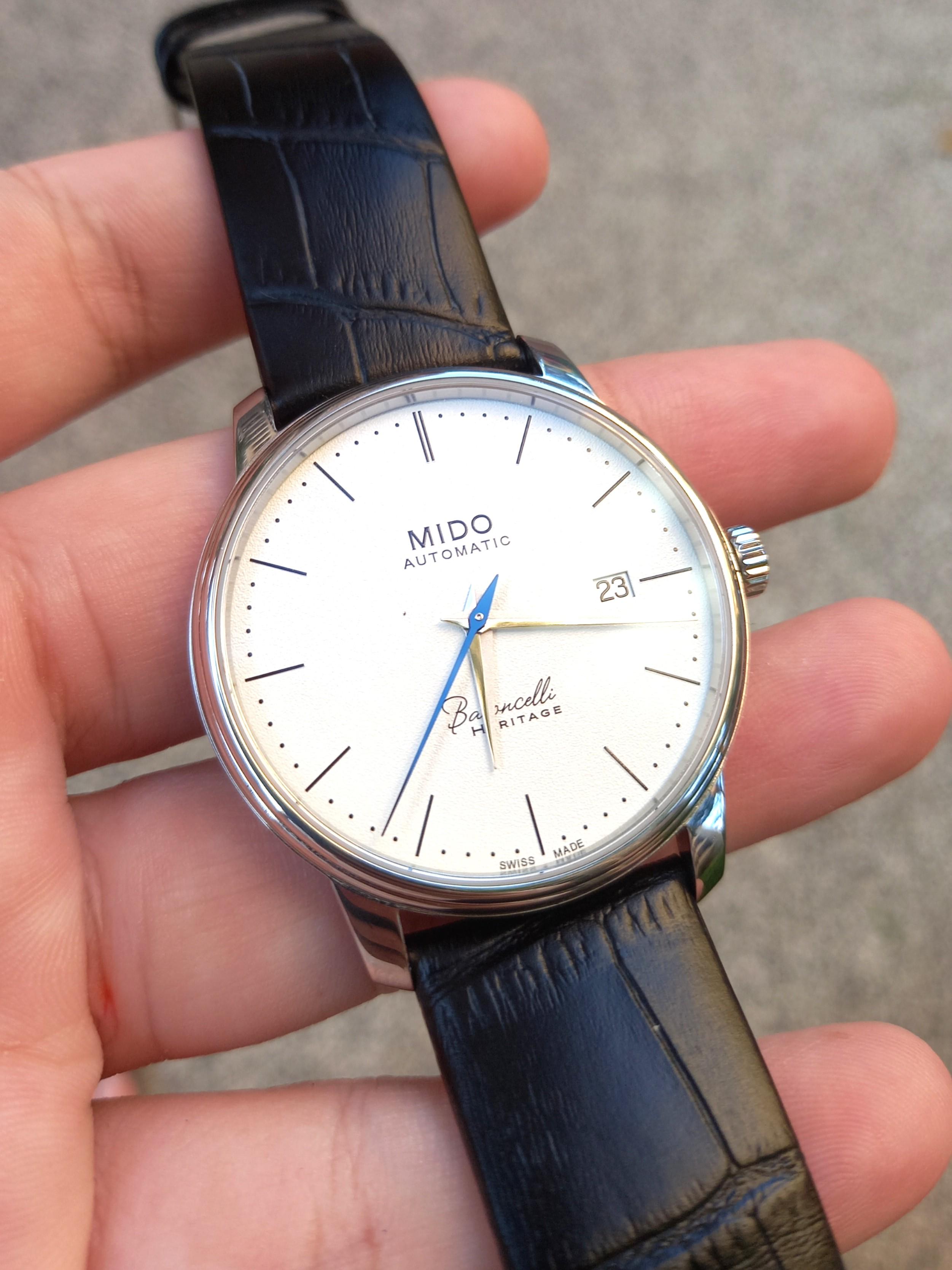 Mido dress clearance watch