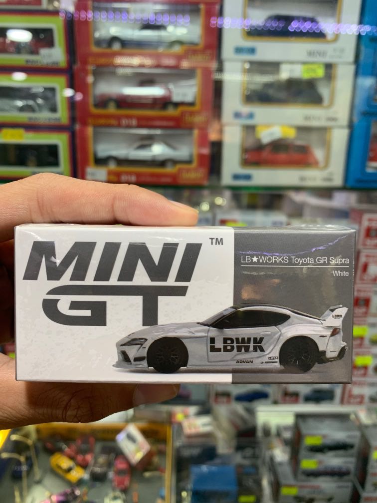 本月新車 最新現貨 Minigt 1 64 235 Liberty Walk Lb Works Toyota Gr Supra Lbwk White 白色 Rhd 興趣及遊戲 玩具 遊戲類 Carousell