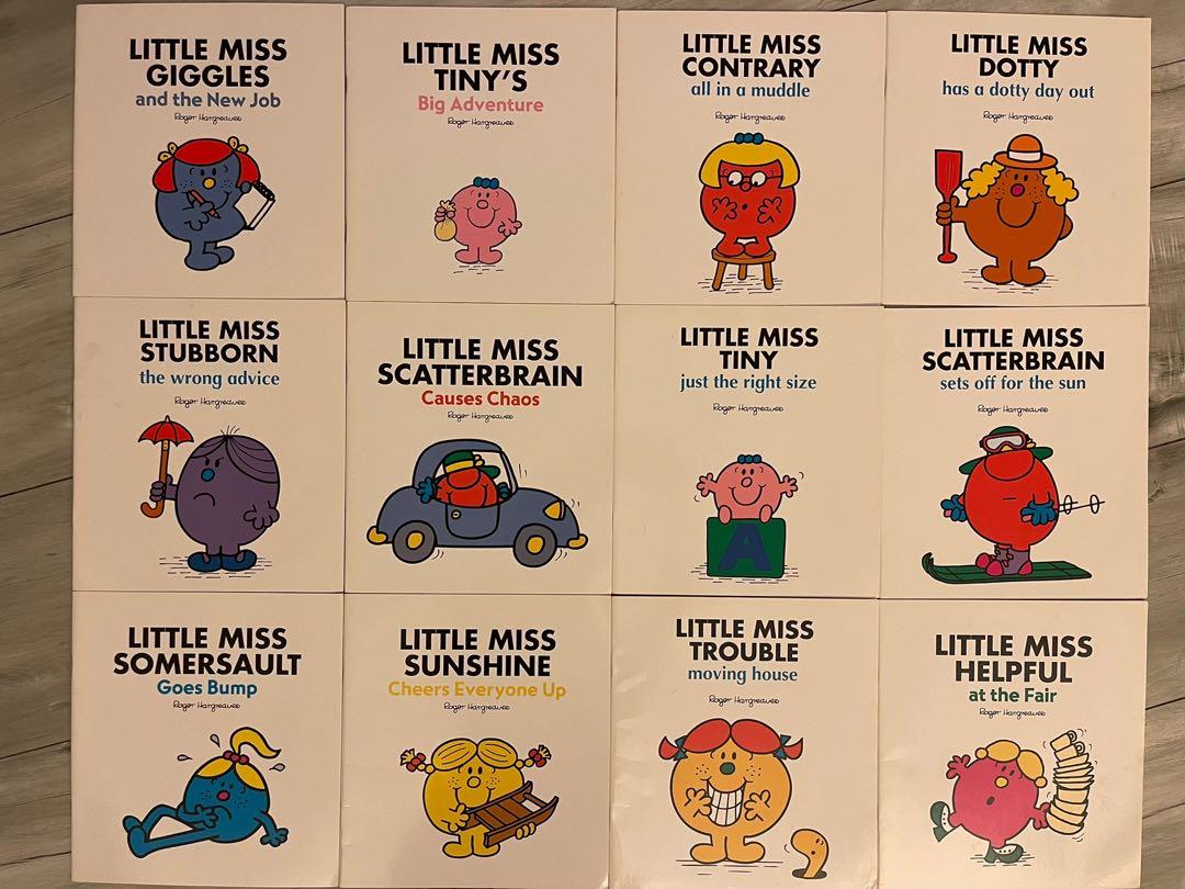 Mr Men - Little Miss books (12本）, 興趣及遊戲, 書本& 文具, 小朋友