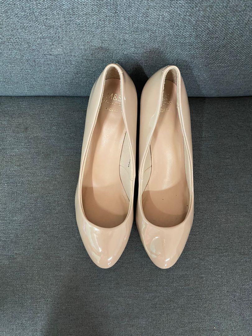 M S Wide Fit Stiletto Heel Court Shoes Women s Fashion Footwear