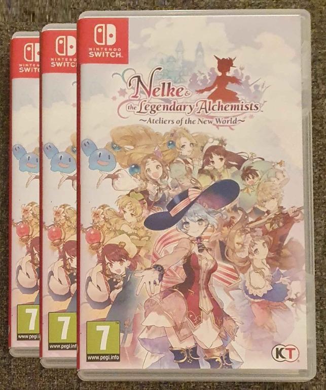 NEW AND SEALED Nintendo Switch Nelke The Legendary Alchemists Ateliers Of The New World