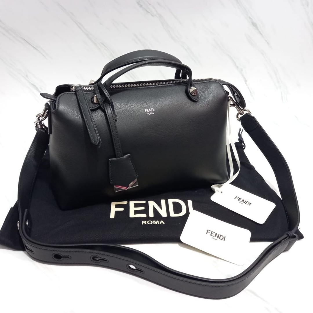 New Fendi btw by the way small in black Size 28cm x 17cm Barang