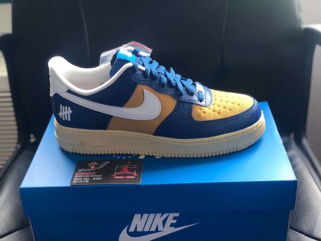 Nike Air Force 1 x Undefeated, Men's Fashion, Footwear, Sneakers on  Carousell