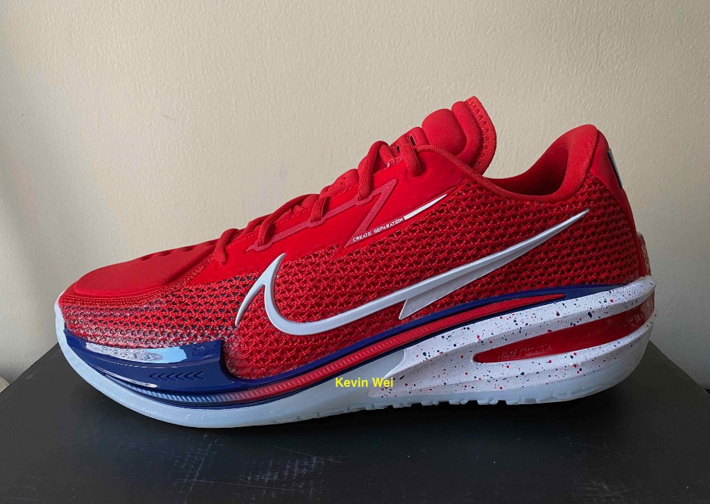 Nike Air Zoom G.T. Cut 紅藍USA 美國CZ0175-604 籃球鞋US11, 他的時尚