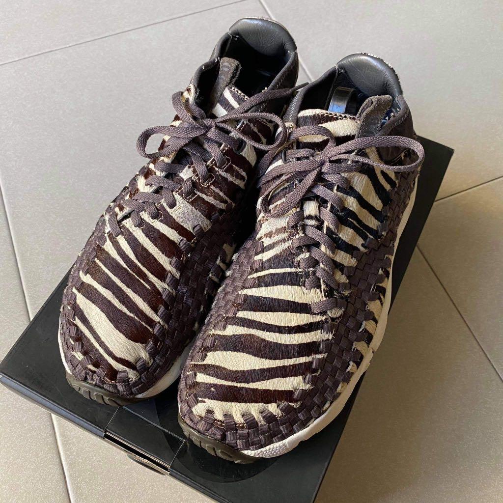 Nike Footscape Zebra (Category: Sneakers) located in Quezon City. Submitted by sprstr (Listing ID 1115438970, Image 2). Description: Nike Footscape Zebra Good Condition Size: 9.5 Shoes only, will provide replacement box.