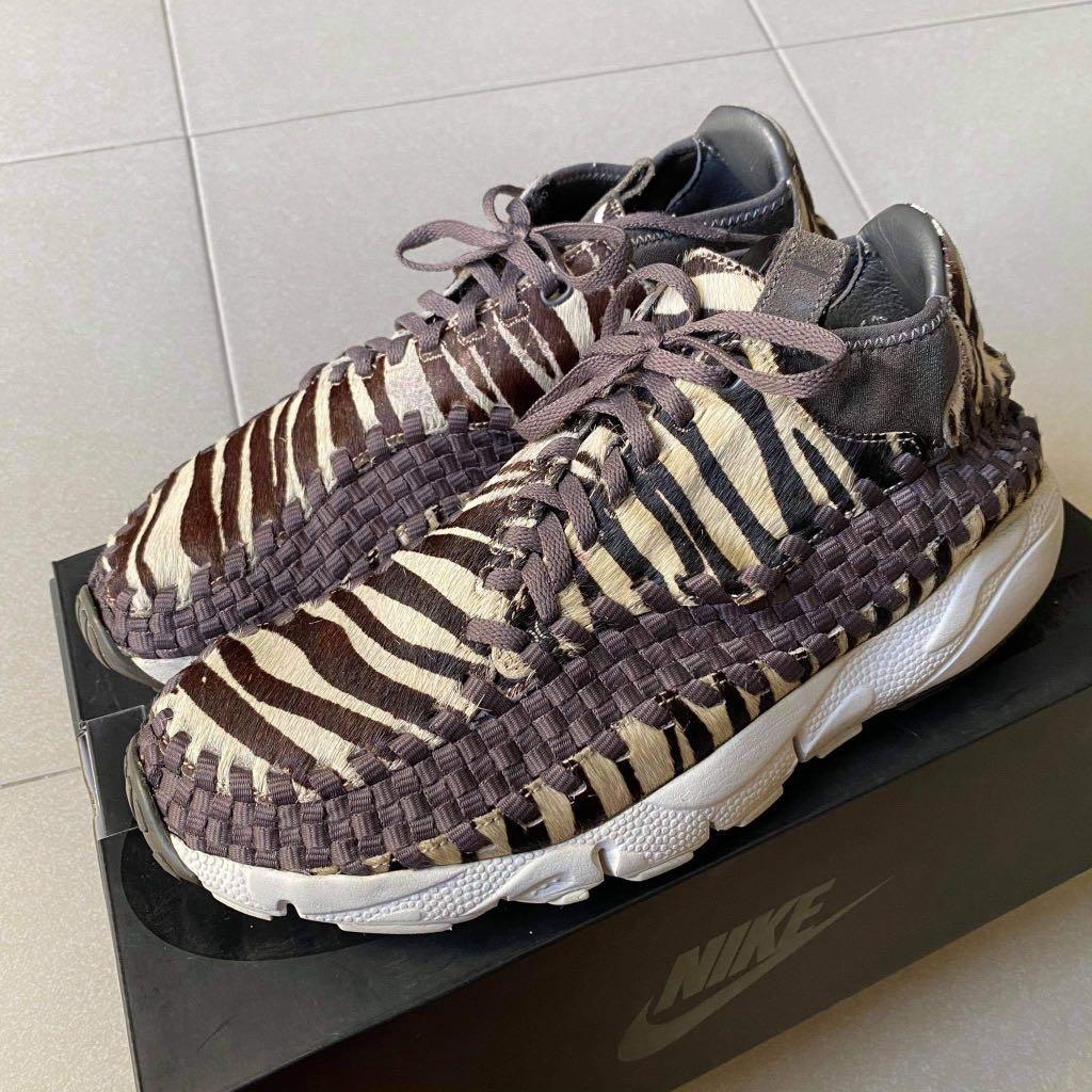Nike Footscape Zebra (Category: Sneakers) located in Quezon City. Submitted by sprstr (Listing ID 1115438970, Image 1). Description: Nike Footscape Zebra Good Condition Size: 9.5 Shoes only, will provide replacement box.