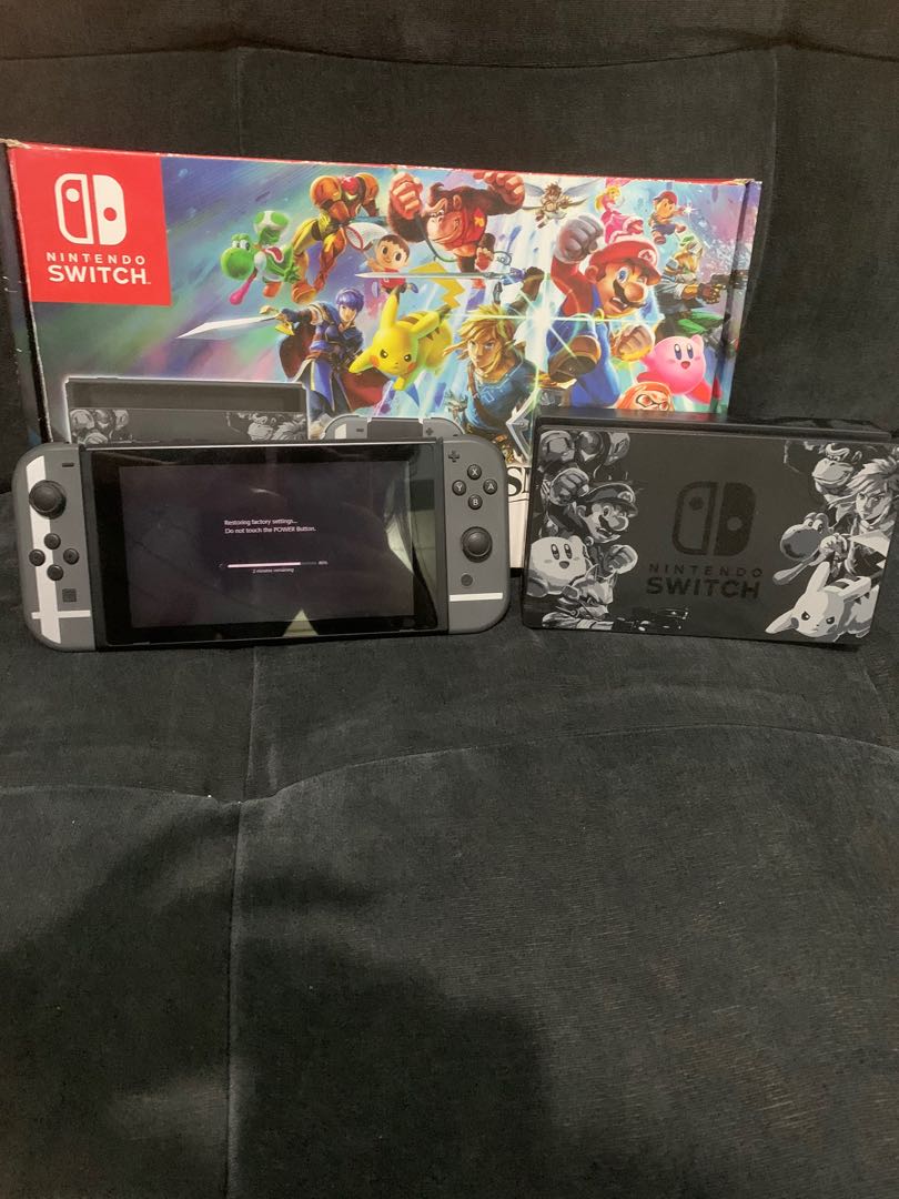 Nintendo switch super smash bros (Limited edition), Video Gaming, Video
