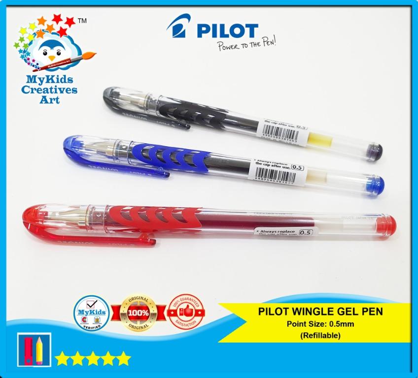 Pilot Wingel Gel Pen 0 5mm Japan Books Stationery Stationery On Carousell