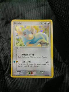 Pokemon card Dratini 53/109 Holo