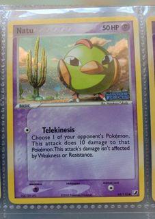 Pokemon Card Natu 63/115  reverse holo