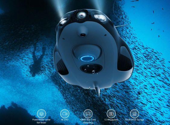 Power Ray Underwater 4K Drone, Photography, Drones on Carousell