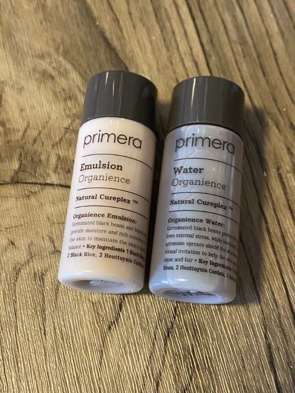 Primera Organience Emulsion + Water set (15ml + 15ml )(全新), 美容＆化妝品, 皮膚