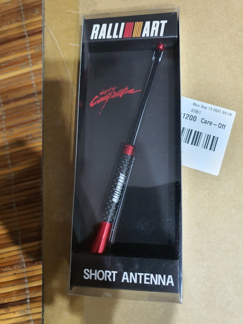 Ralliart antenna on sale