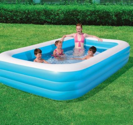 Large rectangular inflatable pool new arrivals