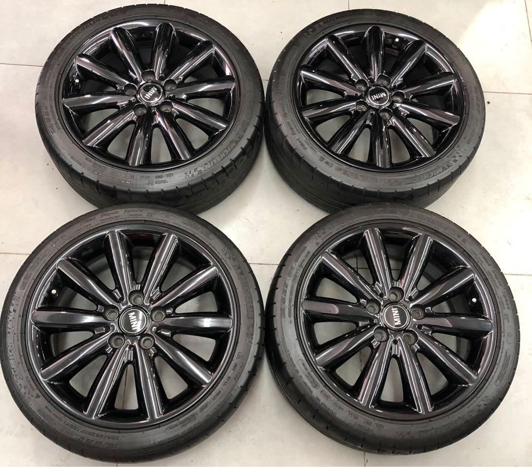Rim original Mini Cooper F55 F56 F57 17 siap tayar, Auto Accessories on ...