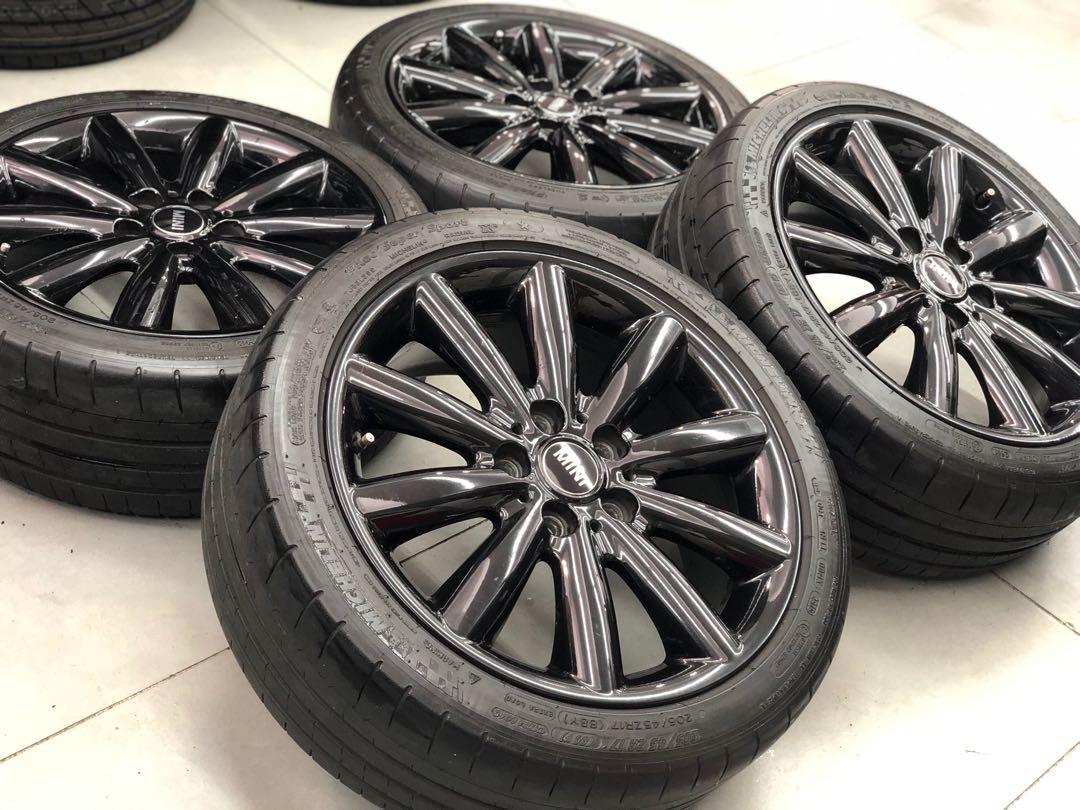 Rim original Mini Cooper F55 F56 F57 17 siap tayar, Auto Accessories on ...
