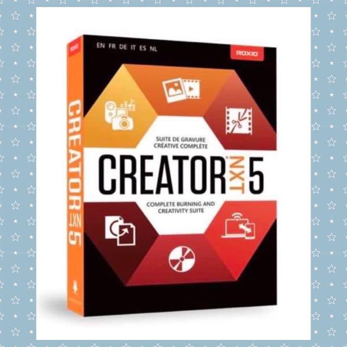 Roxio Creator nxt 5 Complete Burning & Creativity Suite (Category: Software) located in Marikina City. Submitted by bugzybunny (Listing ID 1115431967, Image 1). Description: Roxio Creator nxt 5 Complete Burning & Creativity Suite •Compatible for windows 10 •Never been used; Box opened for snapshot; Didn’t work for my laptop, I’m using Mac For inquiries: PM or SMS - 0906 5976001 0917 5483499 •Note: Selling price does not include delivery fee. •Pre