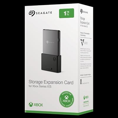 Seagate Storage Expansion Card for Xbox Series X|S, 1TB, SSD, NVMe  Expansion SSD (STJR1000400)