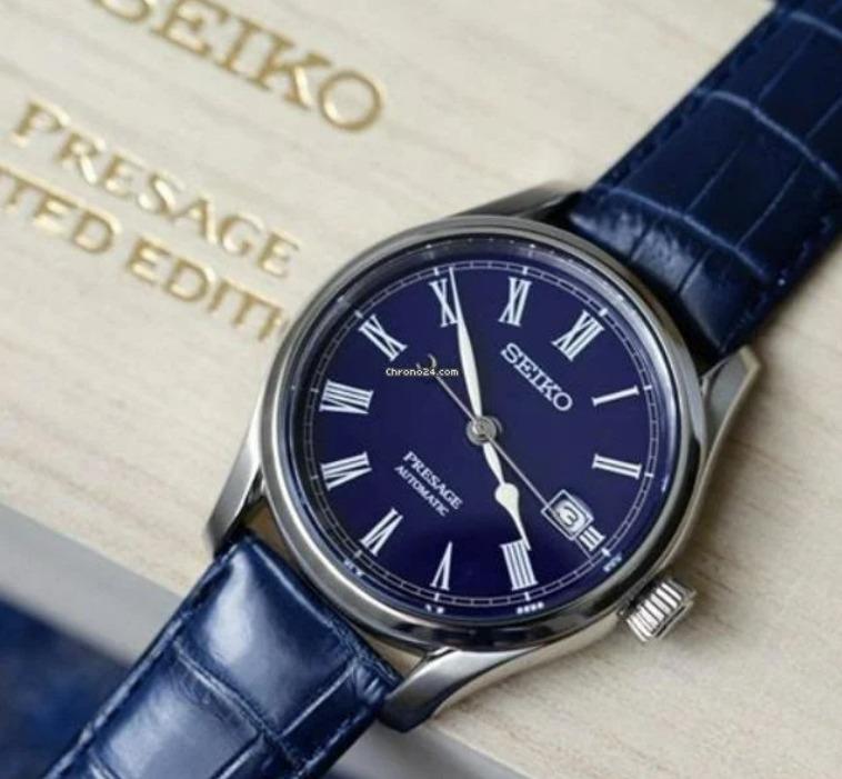 Seiko Presage Shippo Enamel Limited Edition, Luxury, Watches on Carousell