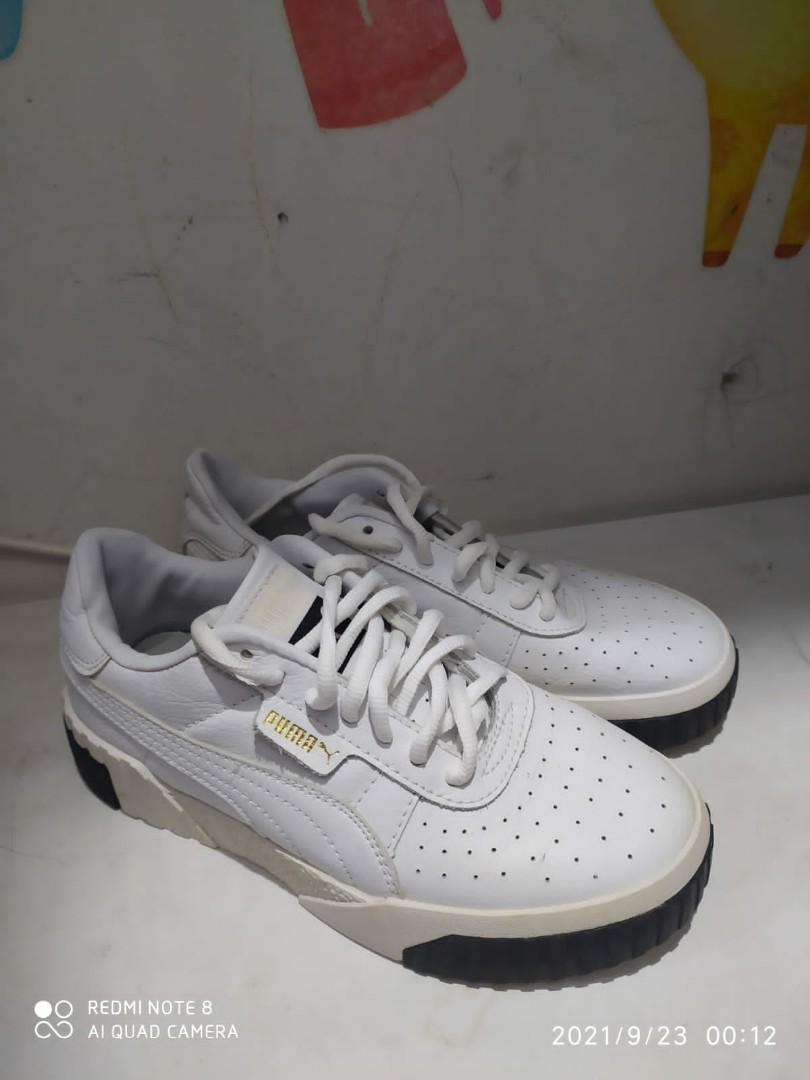 puma cali white size 8