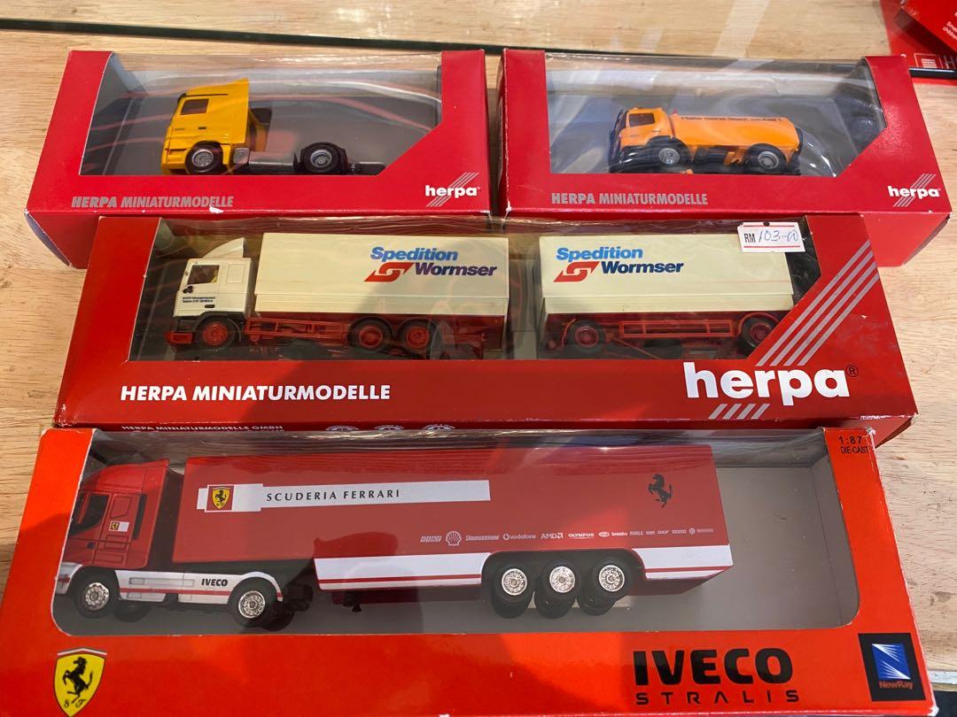 Set Herpa Scale 1 87 Diecast Lorry Transport Hobbies Toys Toys
