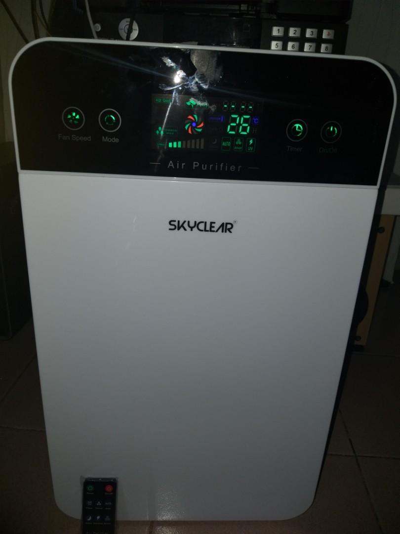 Skyclear air shop purifier review