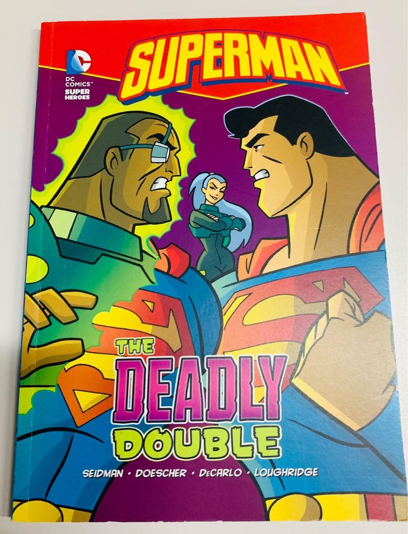 Superman: The Deadly Double (Category: Comics & Manga) located in Quezon City. Submitted by muffet9 (Listing ID 1115380898, Image 1). Description: Like New to Brand New Condition Only read once White and thick pages No tears, folds or yellowing pages RFS: Decluttering MOP: BPI, BDO or GCash .