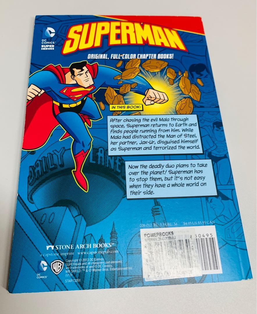 Superman: The Deadly Double (Category: Comics & Manga) located in Quezon City. Submitted by muffet9 (Listing ID 1115380898, Image 3). Description: Like New to Brand New Condition Only read once White and thick pages No tears, folds or yellowing pages RFS: Decluttering MOP: BPI, BDO or GCash .