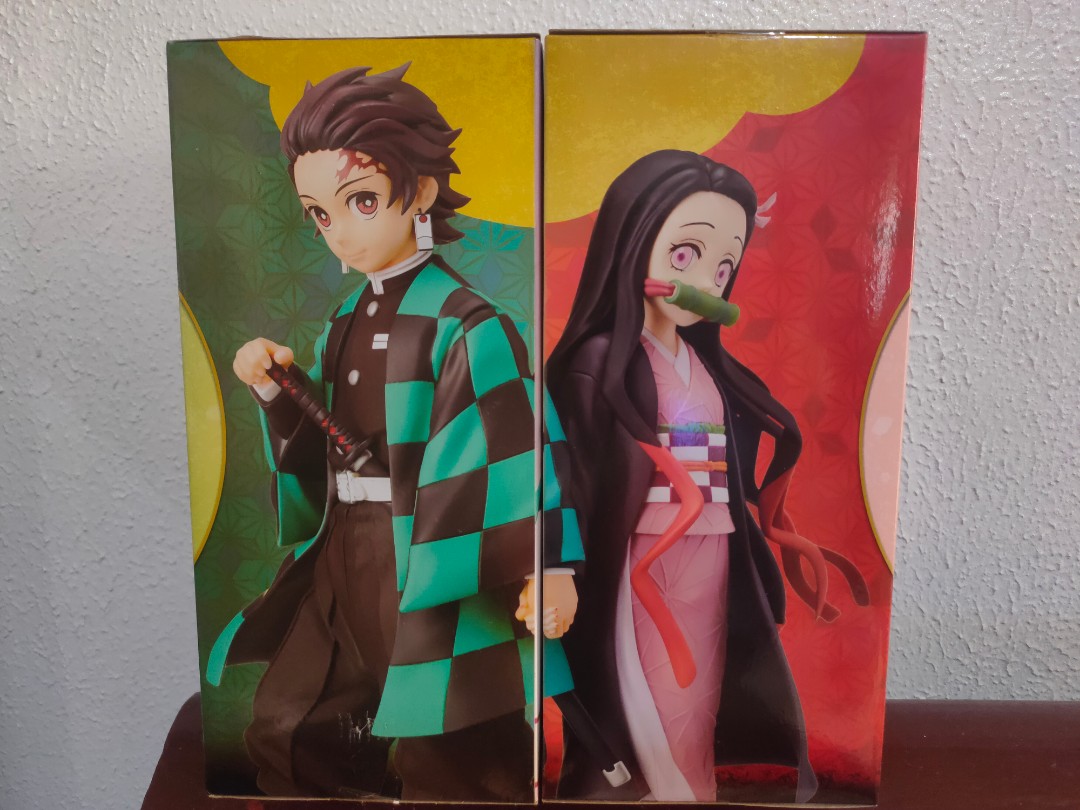 TANJIRO AND NEZUKO DEMON SLAYER SIBLING BOND NO, Hobbies & Toys, Toys