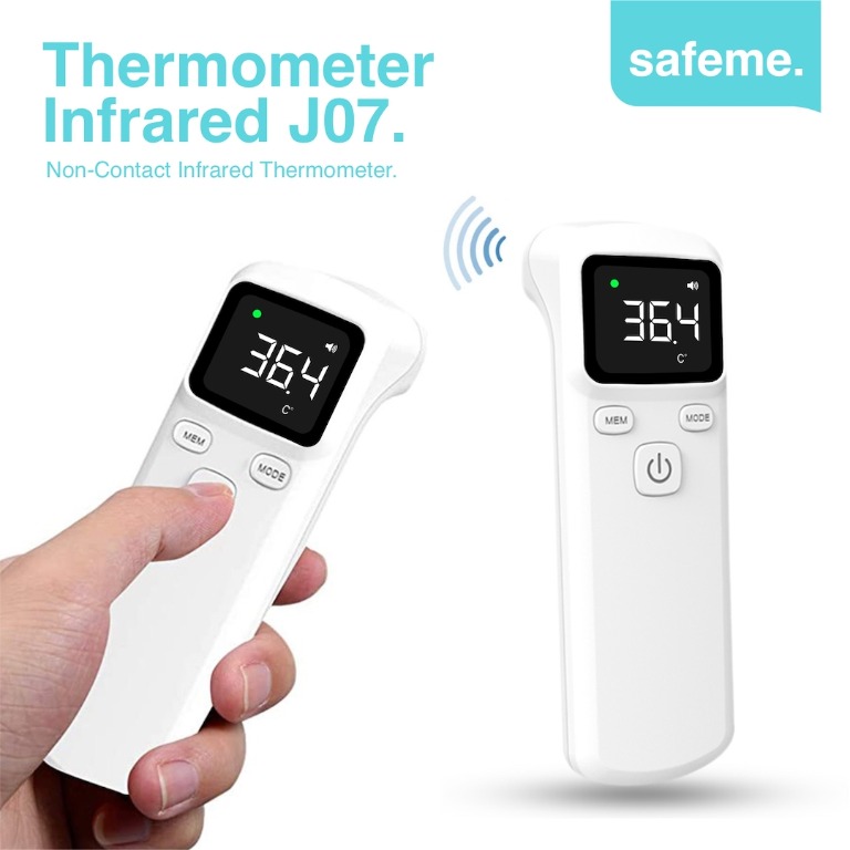 Termometer Digital Infrared NonContact Forehead Thermometer JKA007