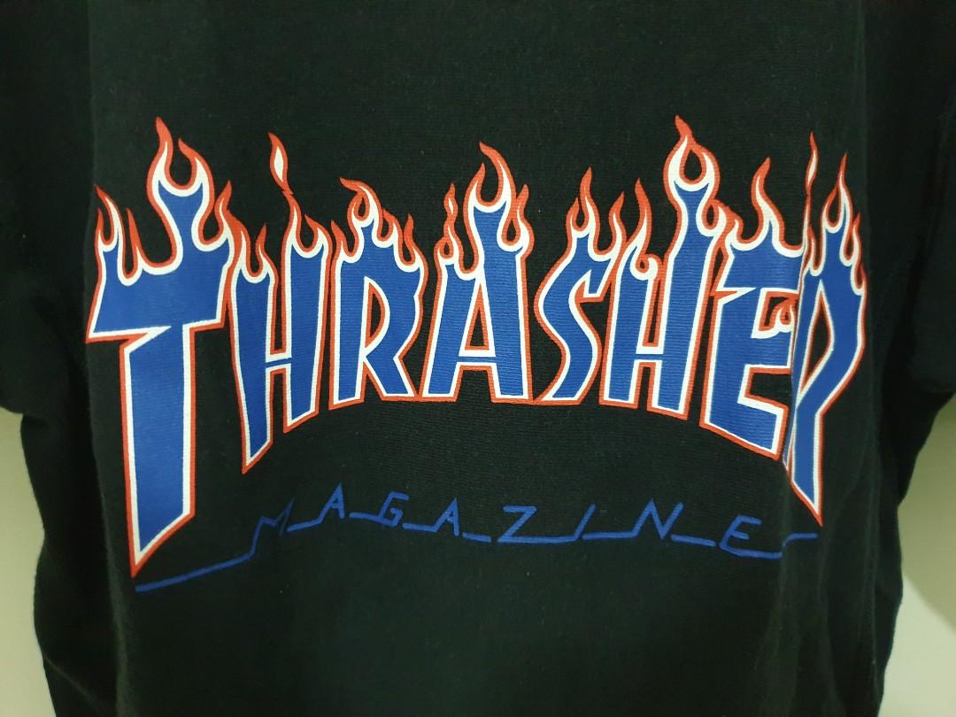 Thrasher x sale champion t shirt