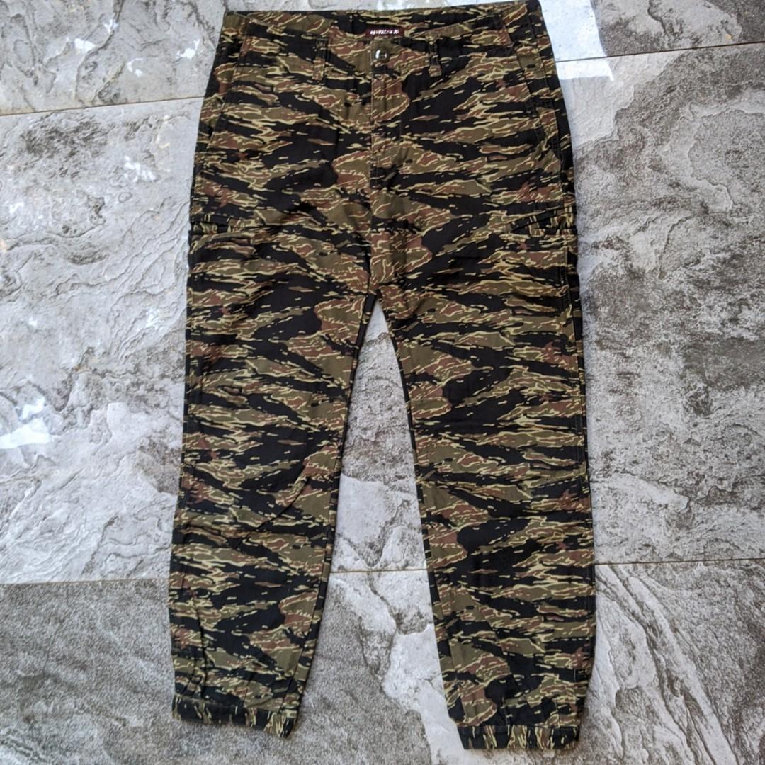Tiger Camo Ankle Pants Wtaps Carhartt Carpenter cargo Military - Main Image