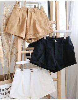 Topazette Heidi Denim Shorts (Black V1)