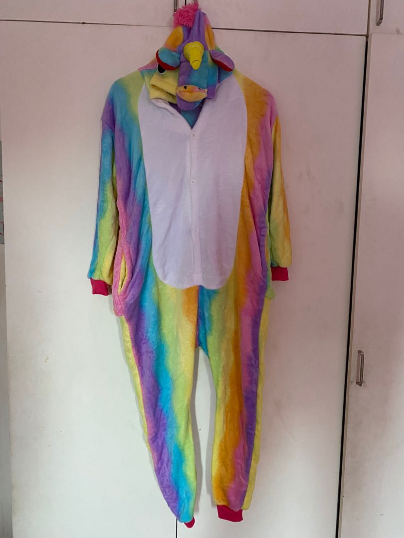womens plus size unicorn onesie