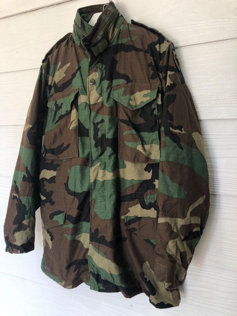 US Army camo field jacket, Men's Fashion, Coats, Jackets and Outerwear ...