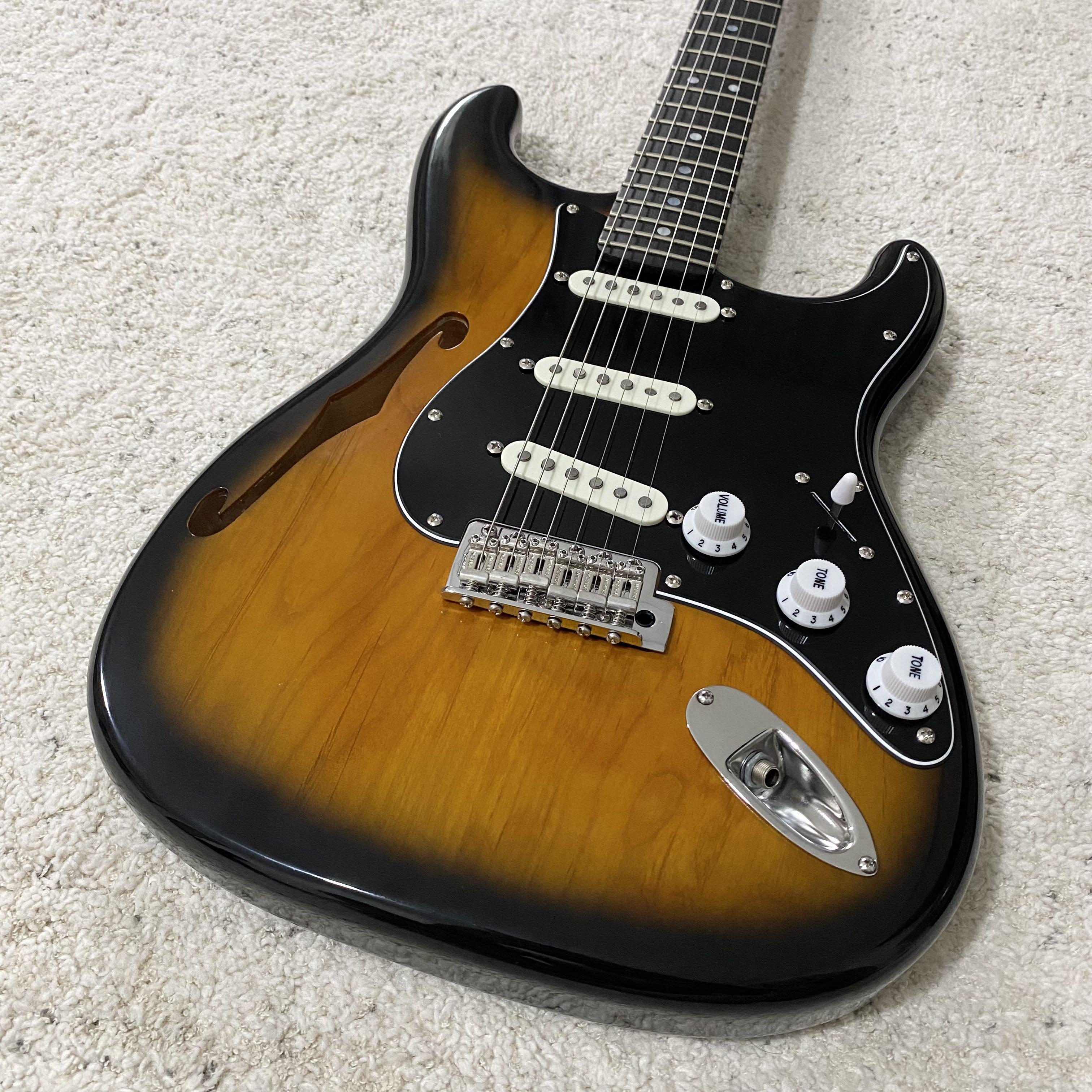 Warmoth semi top hollow body