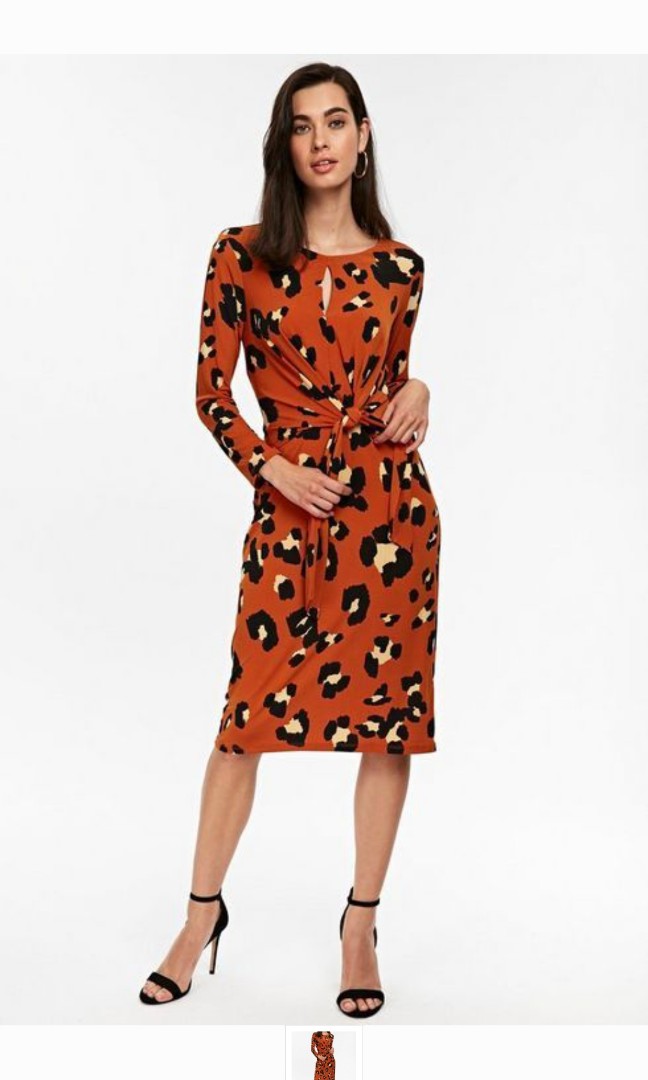 Wallis animal print dress, Women's 