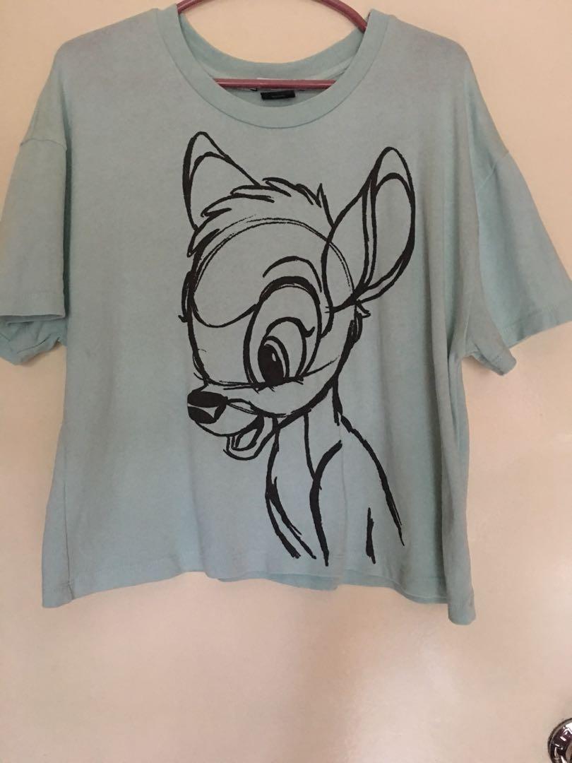 Zara top bambi shirt