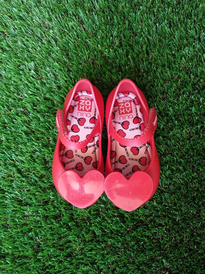 Zaxy US9 red heart shoes